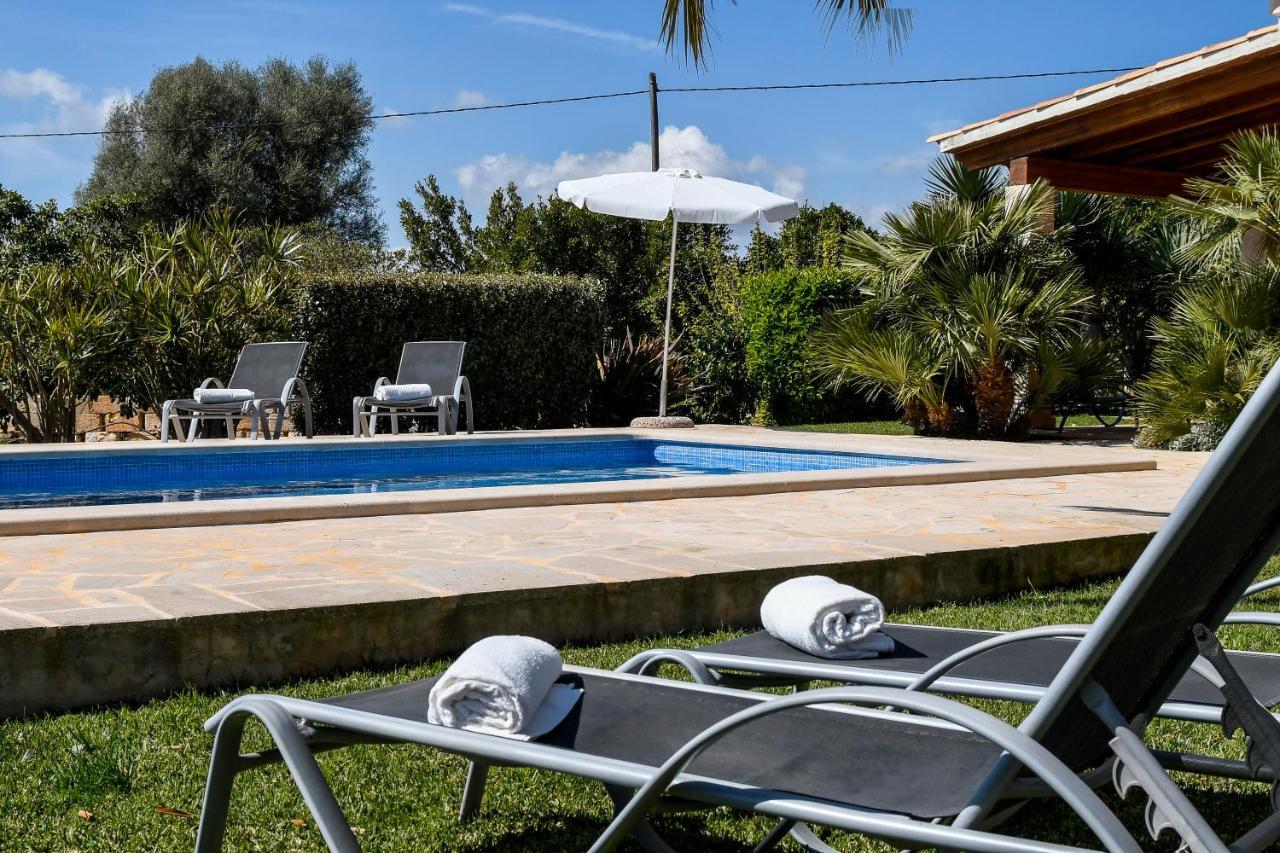 Moderne Finca Can Vicento - Heizung - Pizzaofen Porto Cristo Zewnętrze zdjęcie
